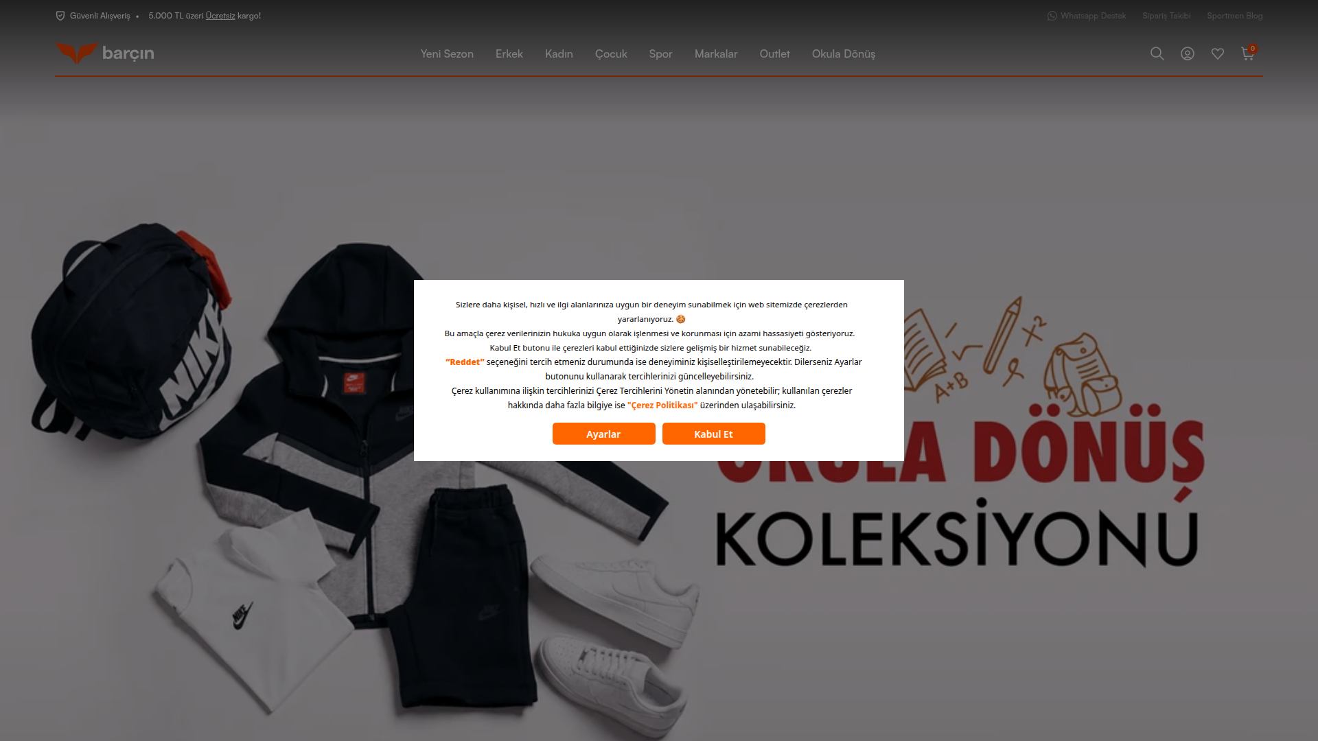 Barçın desktop screenshot