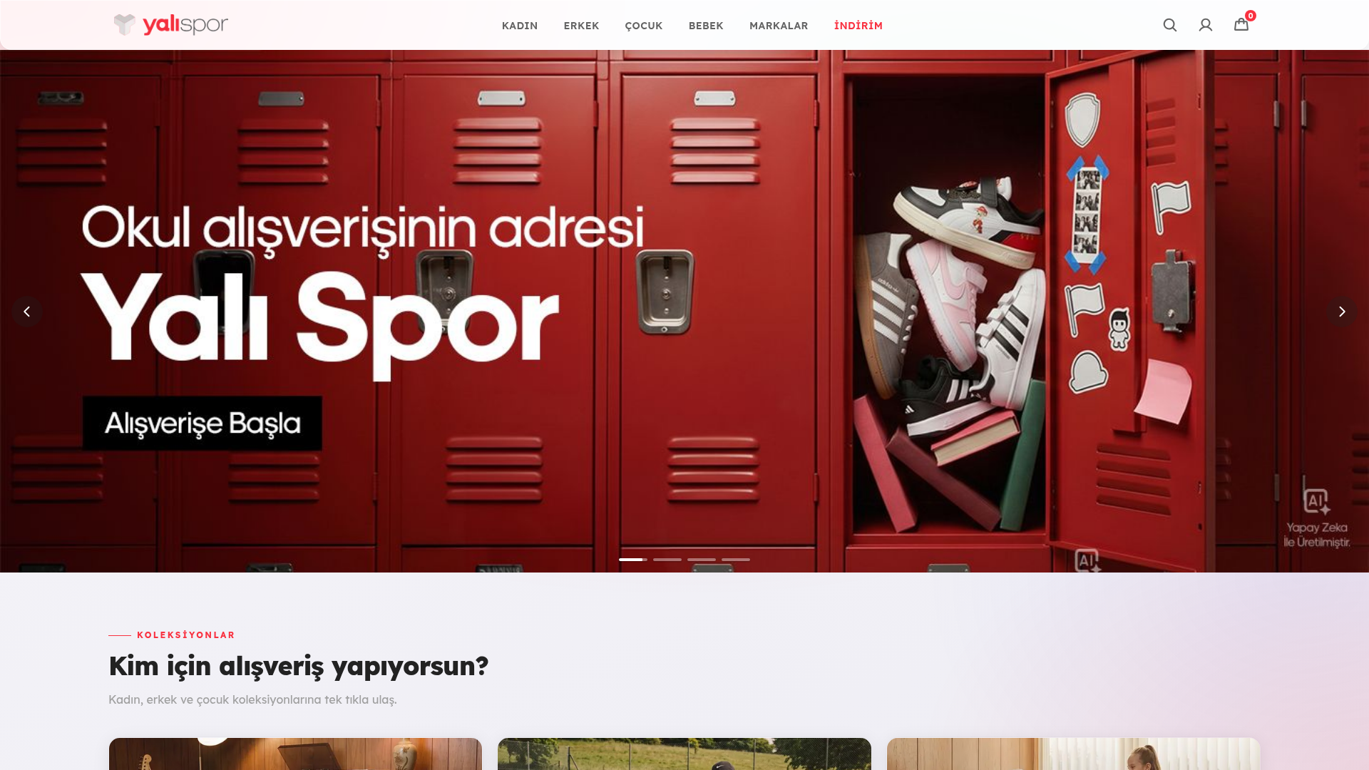 Yalı Spor masaüstü ekran görüntüsü