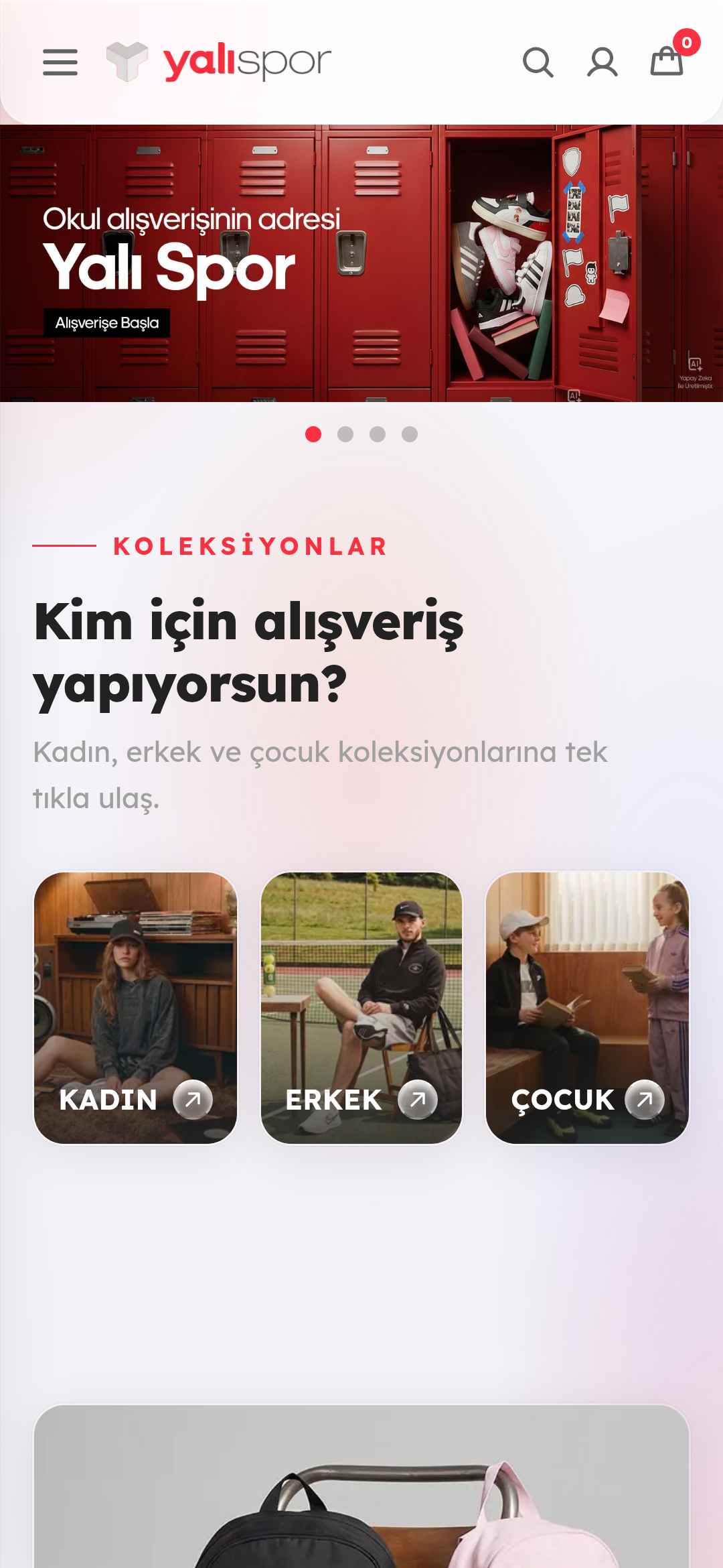 Yalı Spor mobil ekran görüntüsü